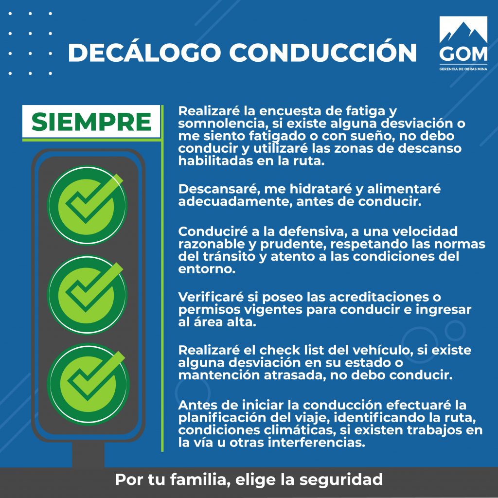 Por Tu Familia Elige La Seguridad Campaña Gom Para Lograr Cero Accidentes Gobmdigital 7397